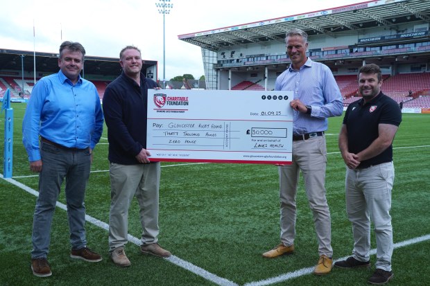 We are Sponsoring The Gloucester Rugby Fighting Fit Programme